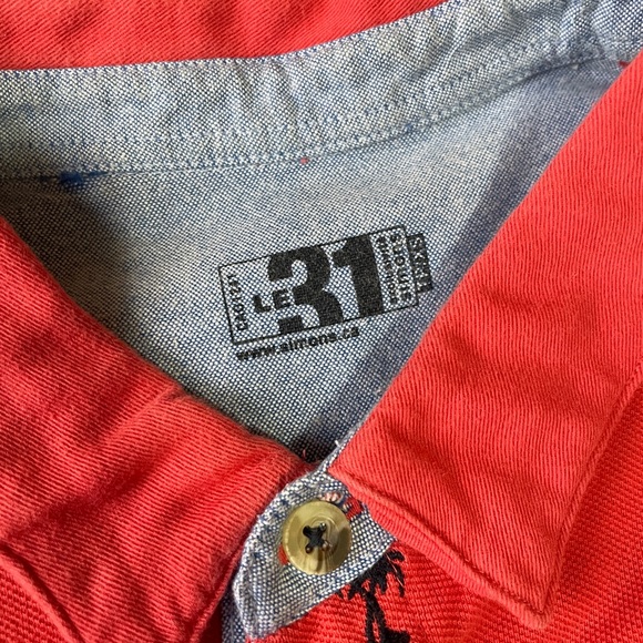 Men’s simons red polo shirt - Picture 3 of 3